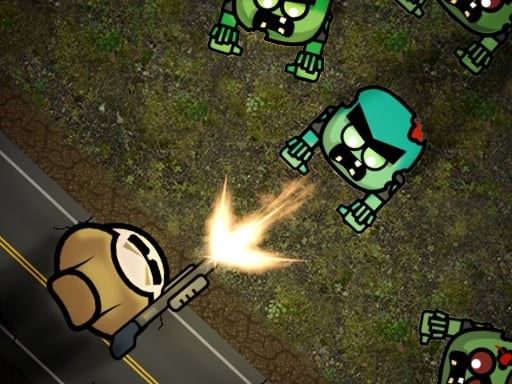 Mini Zombie Shooters is a fun 2D shooting game where you can equip multiple weapons and defend against zombie hordes.